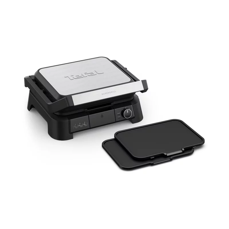 Image : MOULINEX SUPERGRILL 4-en-1 INOXGC515DE0 Grille-viande
