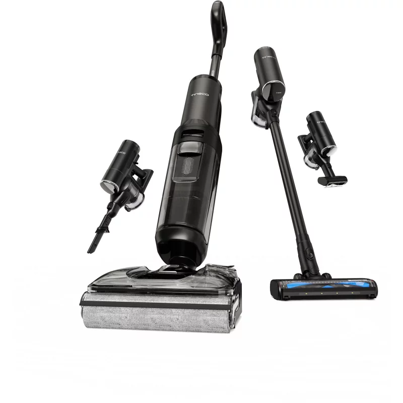 Image : TINECO Floor One Switch S7 Stretch premium Noir - Aspirateur laveur