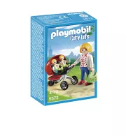 Playmobil 5573 Maman avec Jumeaux et Landau - City Life