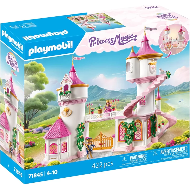 Image : Playmobil Princess Magic 71845 Palais avec couple royal et trônes