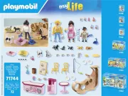 Image : Playmobil My Life 71744 Bar à chats avec 6 chats et personnages