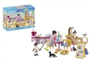 Image : Playmobil My Life 71744 Bar à chats avec 6 chats et personnages