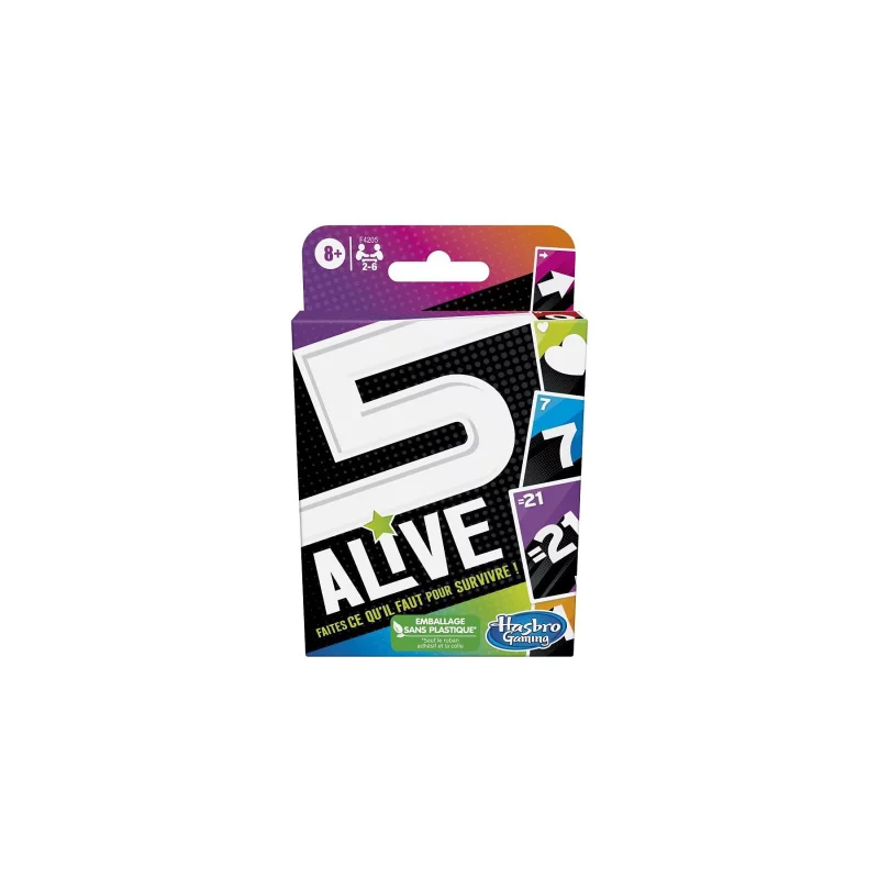 Image : Hasbro - Five Alive - Jeu de cartes