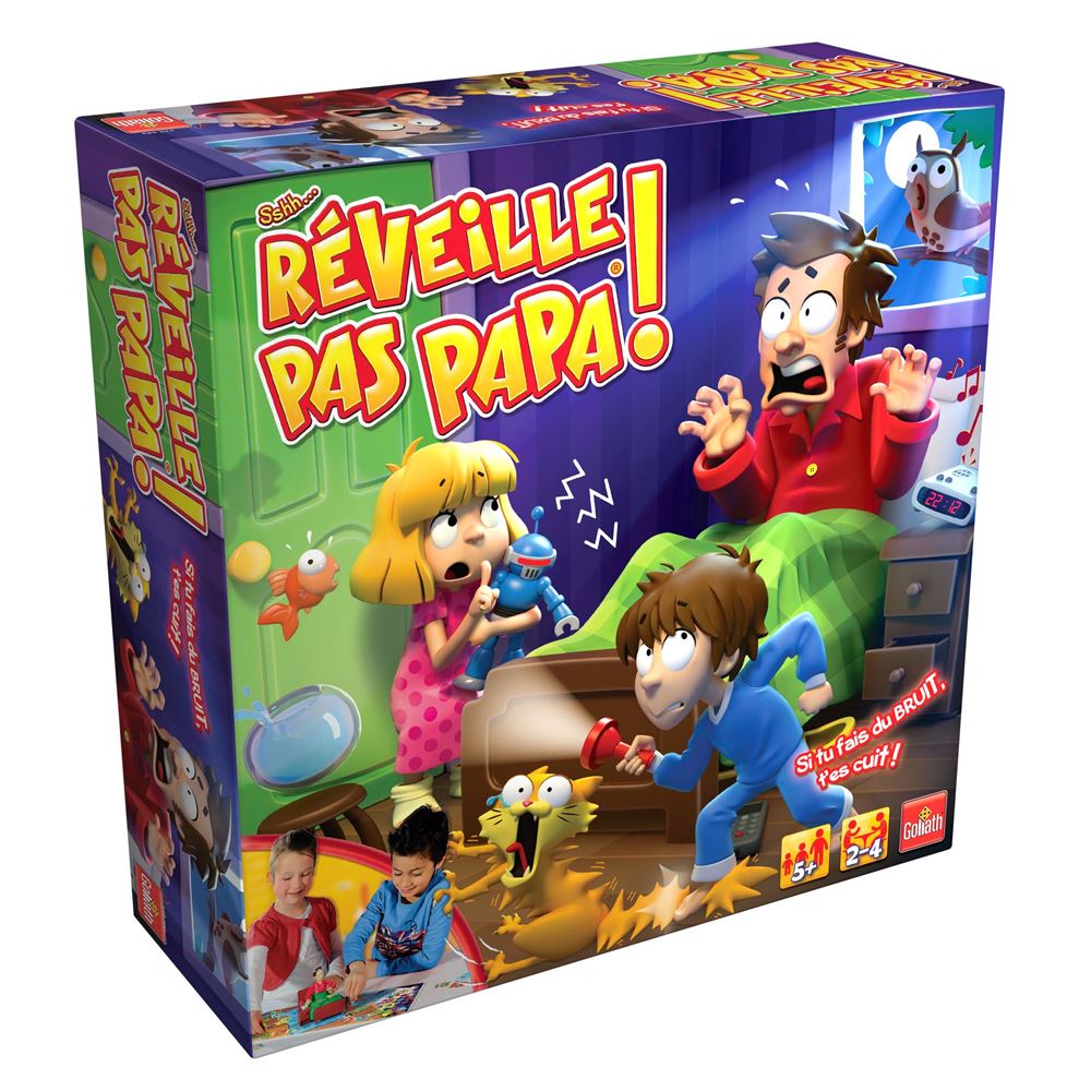 Image : Goliath Réveille pas Papa - Jeu d'ambiance