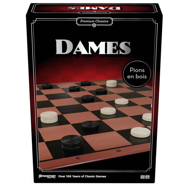 Image : Goliath Dames Premium Classics - Jeu classique