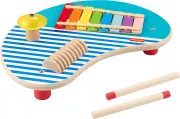 Table musicale en bois avec instruments de percussion FISHER PRICE