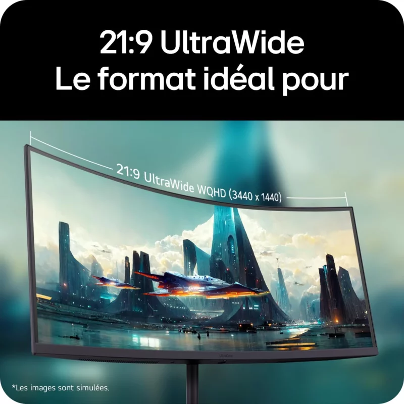 Image : LG 34G630A-B.AEUQ 34' - Ecran PC Gamer