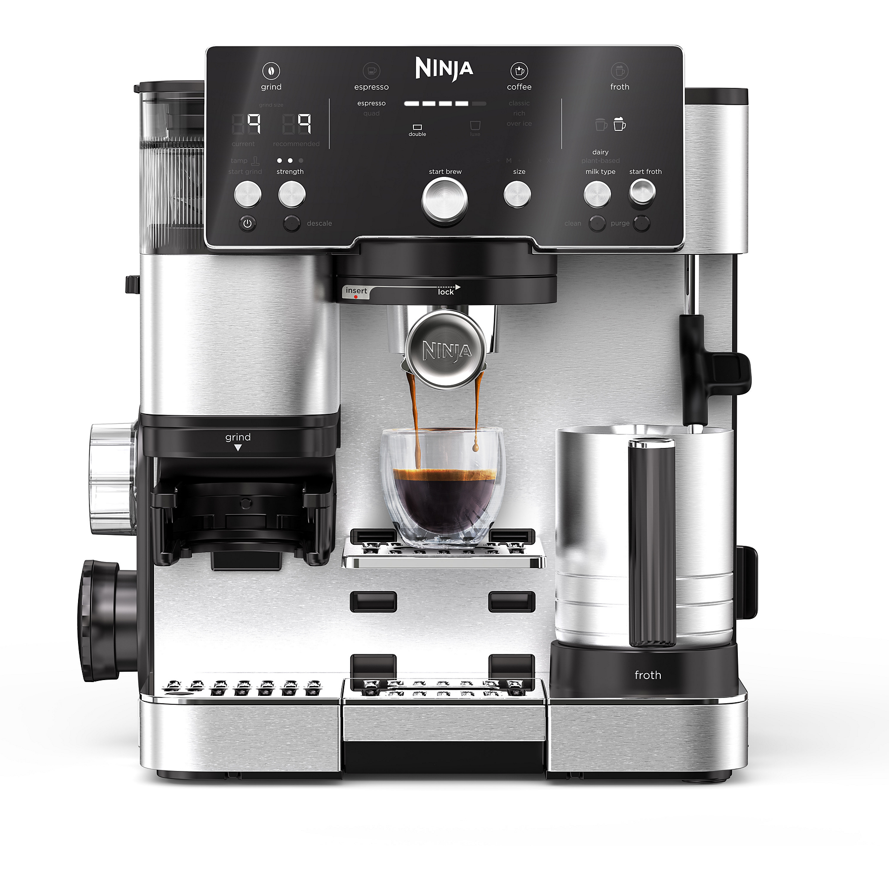 Image : Ninja ES501EU Machine Espresso Luxe Café Essential