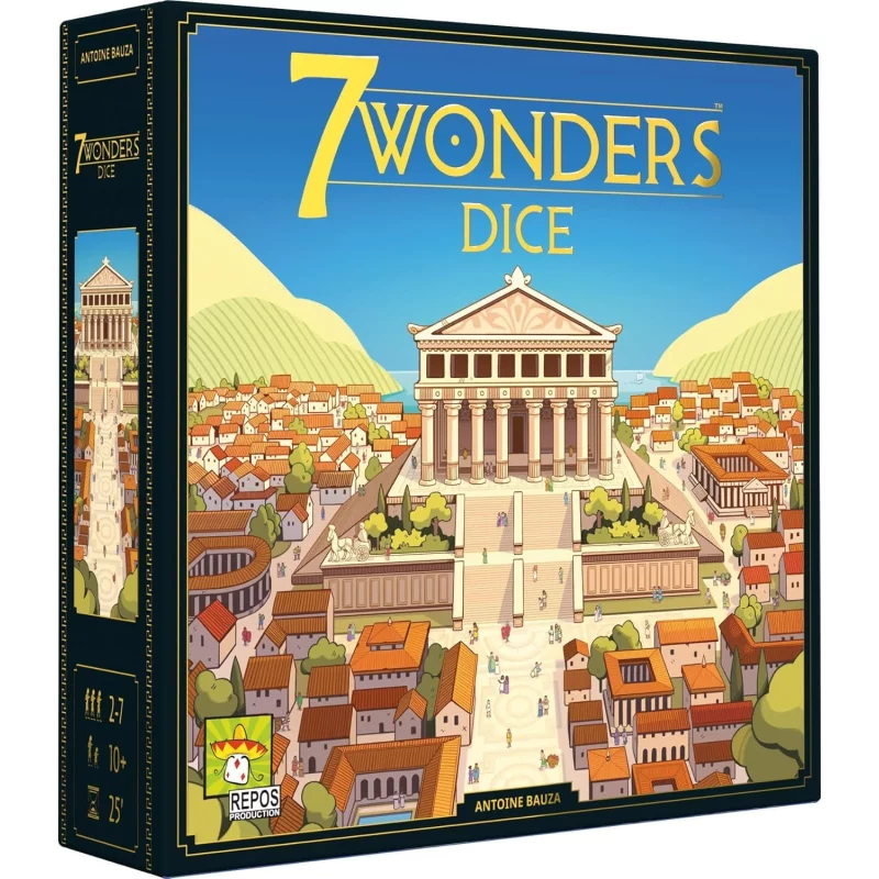 Image : Asmodee 7 Wonders Dices
