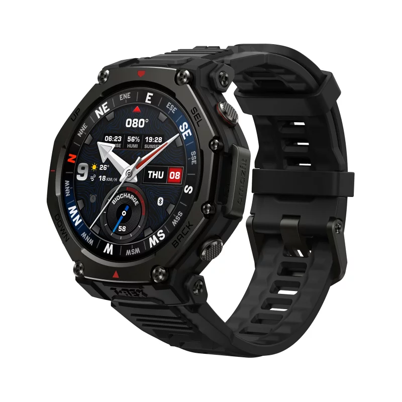 Image : AMAZFIT T-REX 3 PRO 48mm Black - Montre sport