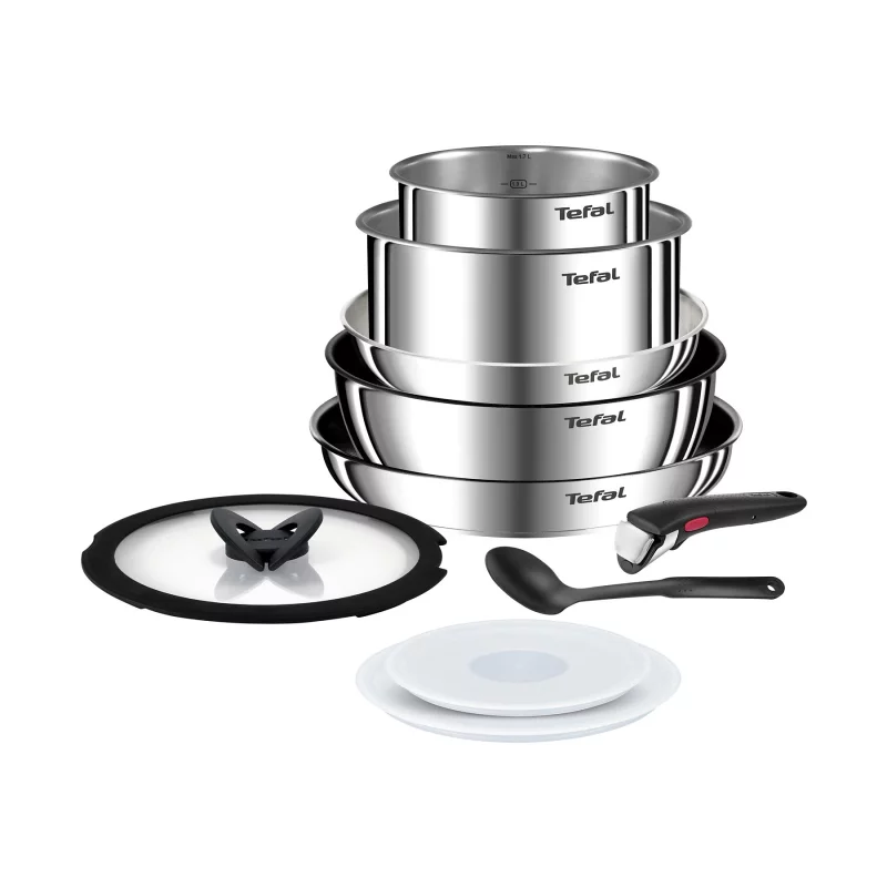 Image : TEFAL Ingenio Emotion 10pcs L897S104 - Batterie de cuisine
