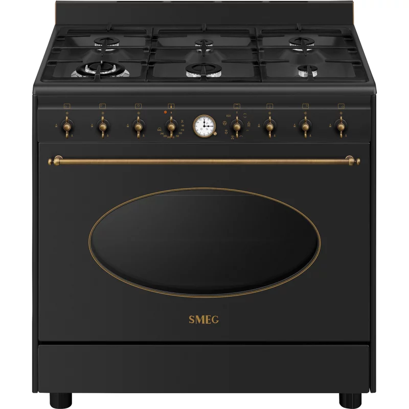Image : SMEG CO90GMAN2 - Piano de cuisson gaz