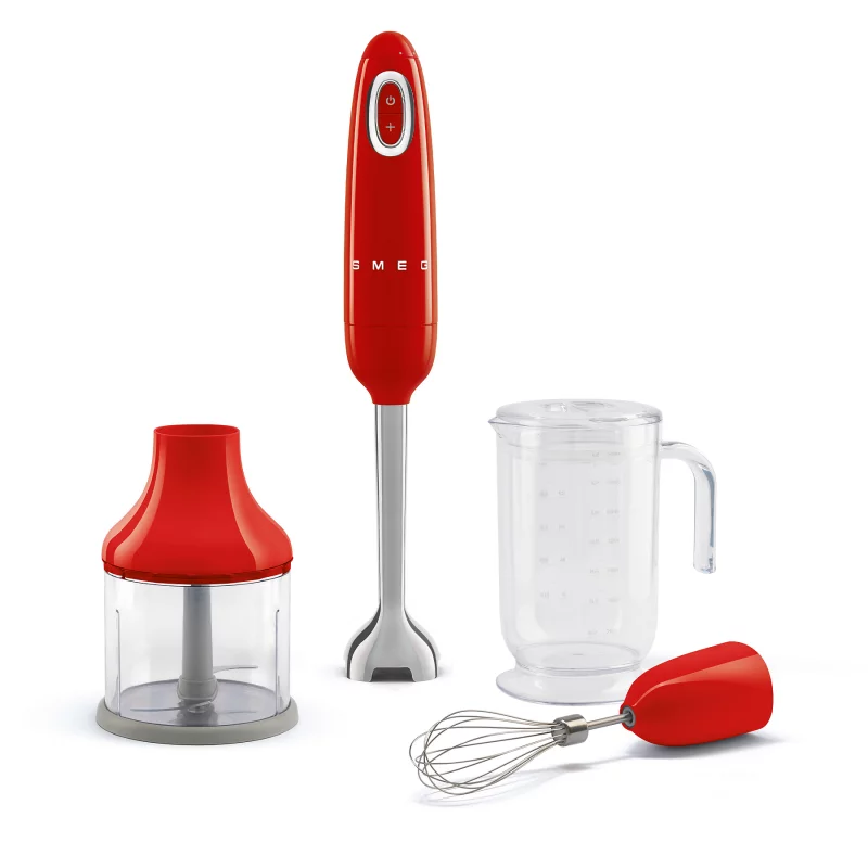 Image : SMEG HBF03RDEU rouge - Mixeur