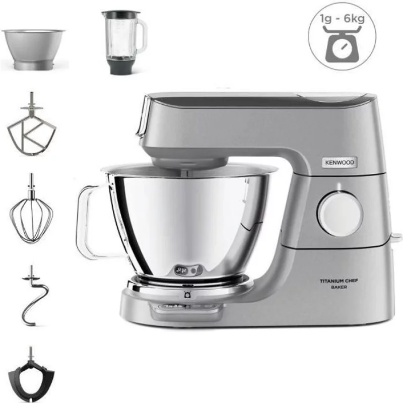 Image : Kenwood KVC85.124SI Titanium Chef Baker Silver
