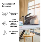 Image : BRAUN CareStyle 3 IS3257BK - Centrale vapeur