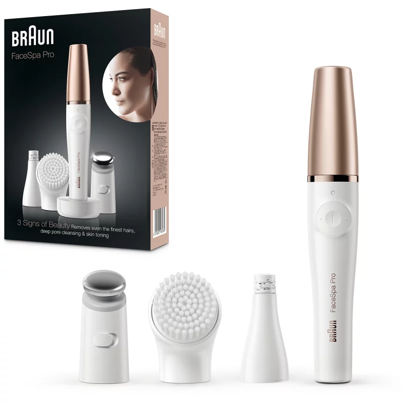 Image : BRAUN FaceSpa Pro 911 + brosse visage - Epilateur