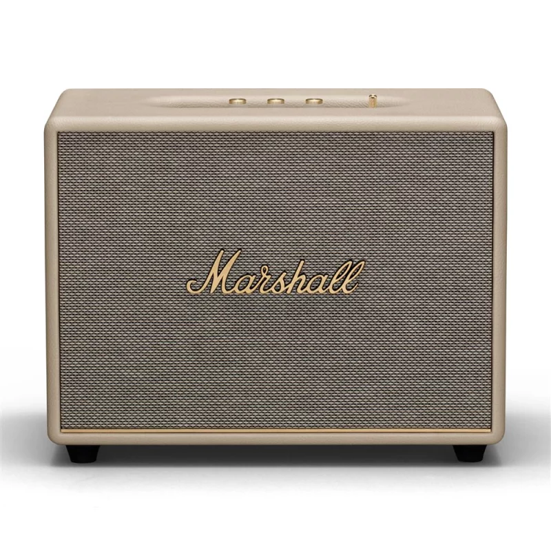 Image : Marshall Woburn III Crème - Enceinte sans fil Bluetooth