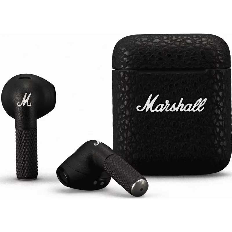 Image : Marshall Minor III Bluetooth Noir - Ecouteurs intra-auriculaires sans fil