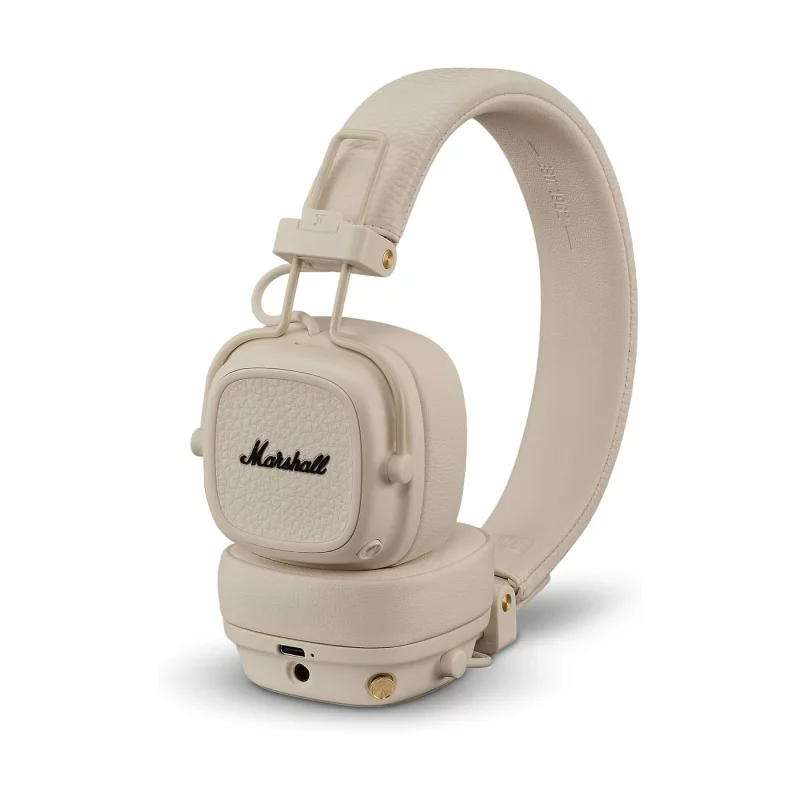 Image : Marshall Major V Bluetooth Beige - Casque Supra-auriculaire