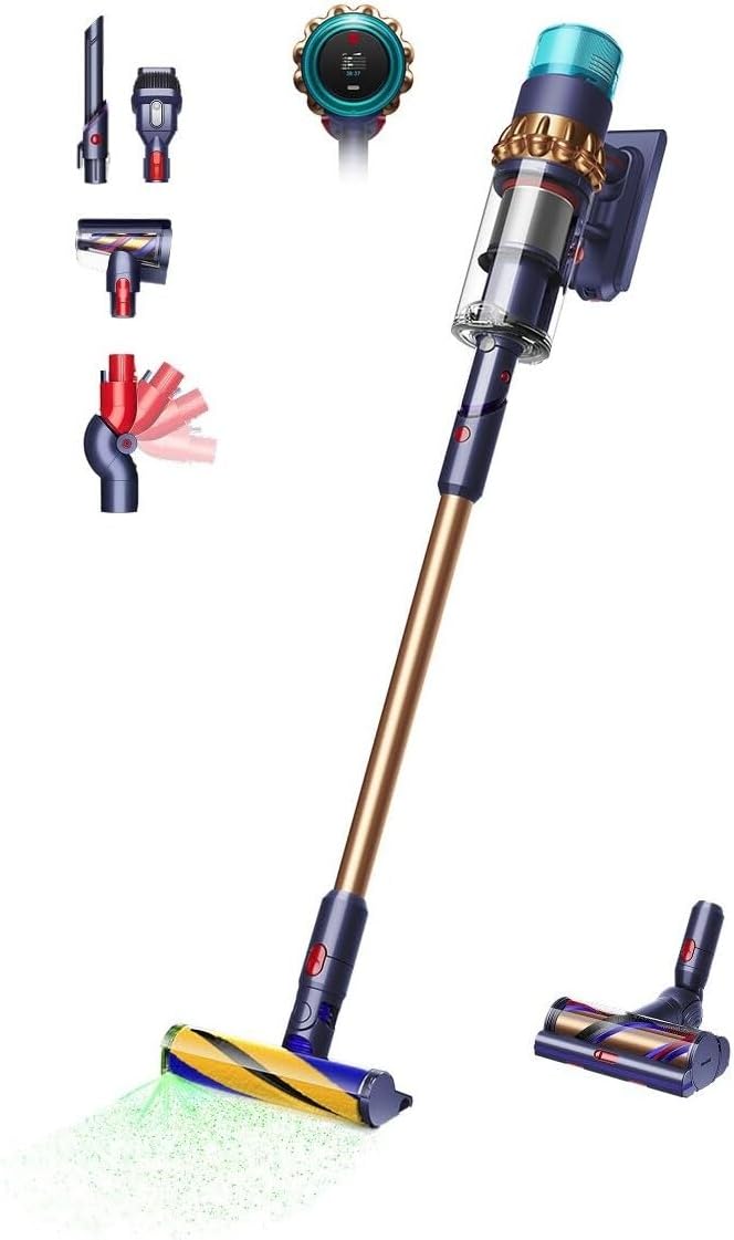 Image : Dyson Gen5detect Absolute (Bleu/Cuivre) - Aspirateur