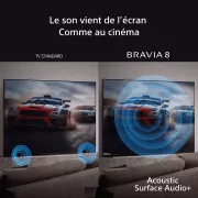 Image : SONY 65BRAVIA8 Acoustic Surface 65' TV OLED