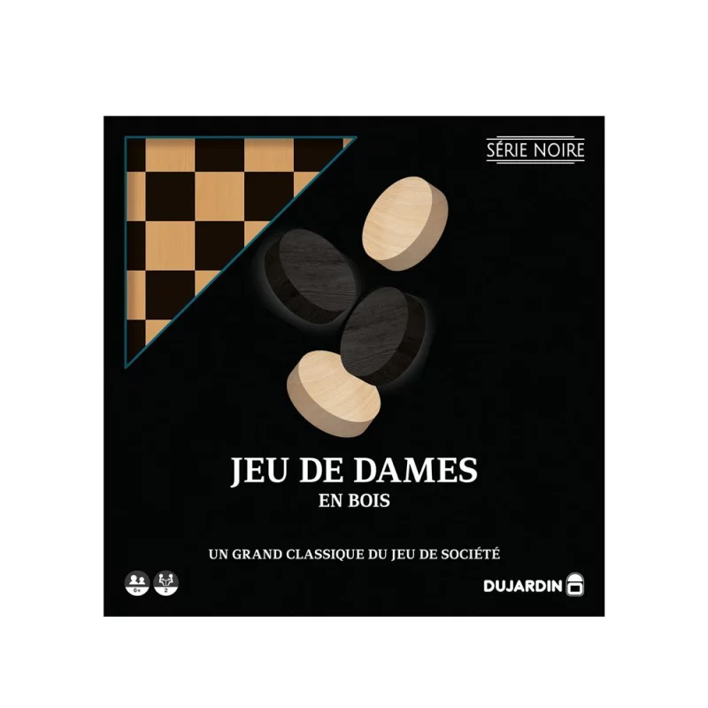 Image : Jeu de Dames Dujardin Série noire