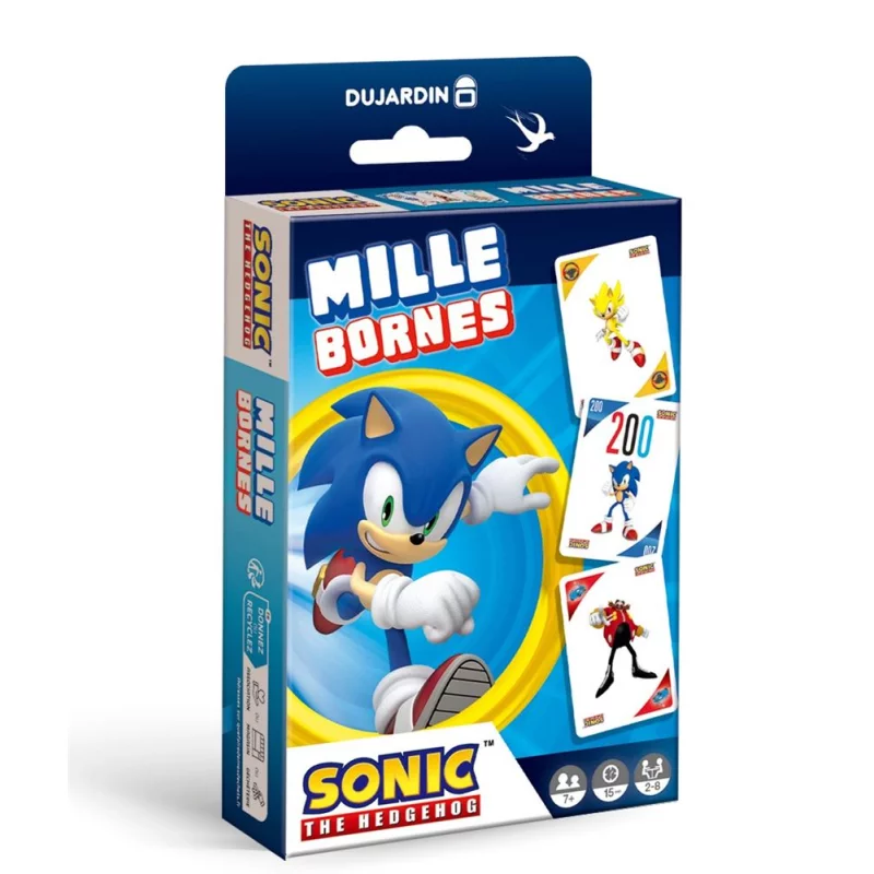 Image : Dujardin Miles Bornes Pocket Sonic - Jeu classique