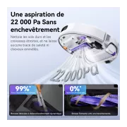Image : NARWAL Flow avec kit de raccordement à l'eau - Robot Aspirateur Laveur