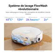 Image : NARWAL Flow avec kit de raccordement à l'eau - Robot Aspirateur Laveur