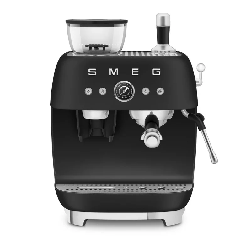Image : Smeg EGF03BLMEU Noir - Machine à café expresso