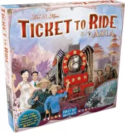 Image : Aventuriers du Rail Asie - Jeu de stratégie Asmodee