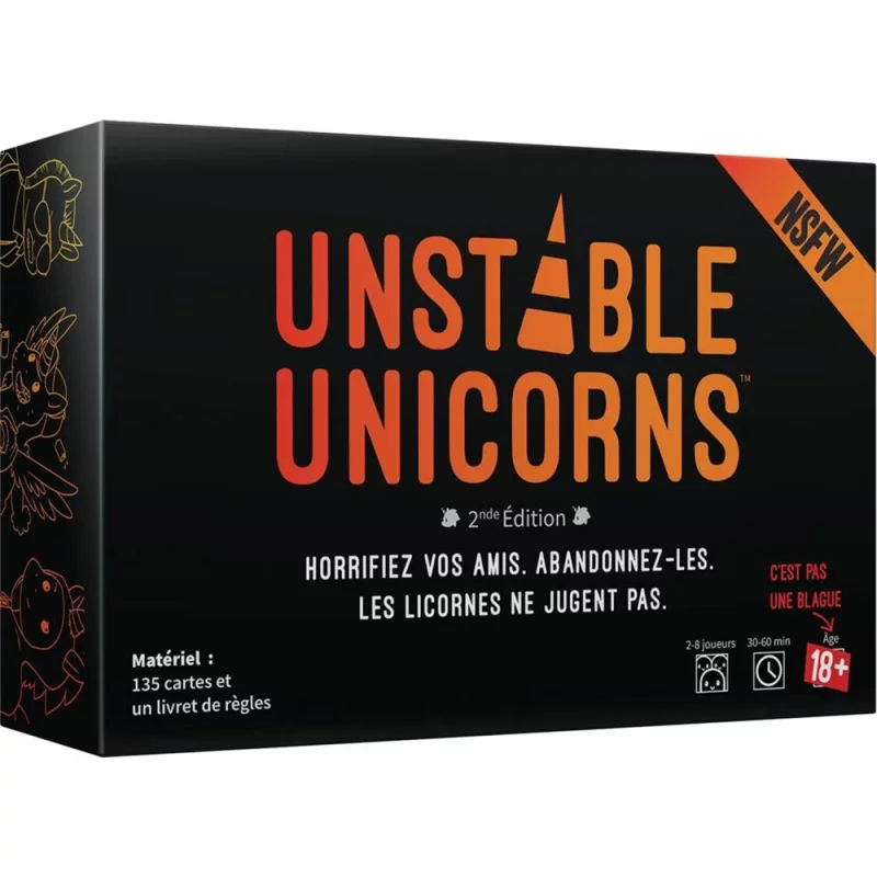 Image : Unstable Unicorns NSFW - Jeu de stratégie Asmodee
