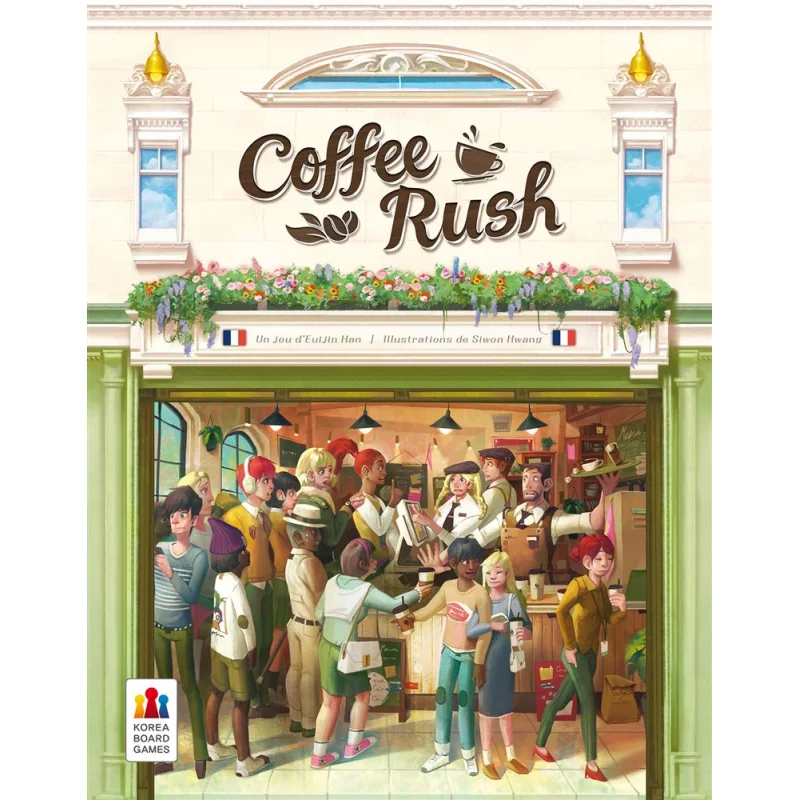 Image : Asmodee Coffee Rush - Jeu de stratégie