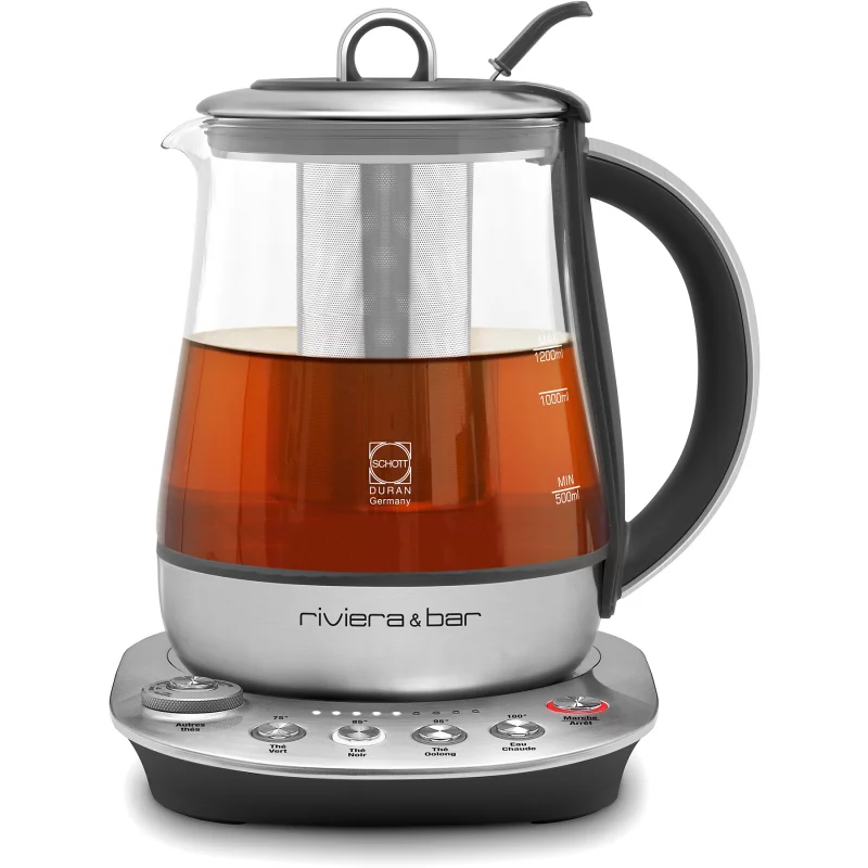Image : RIVIERA ET BAR BTH570 inox darjeeling zen - Théière