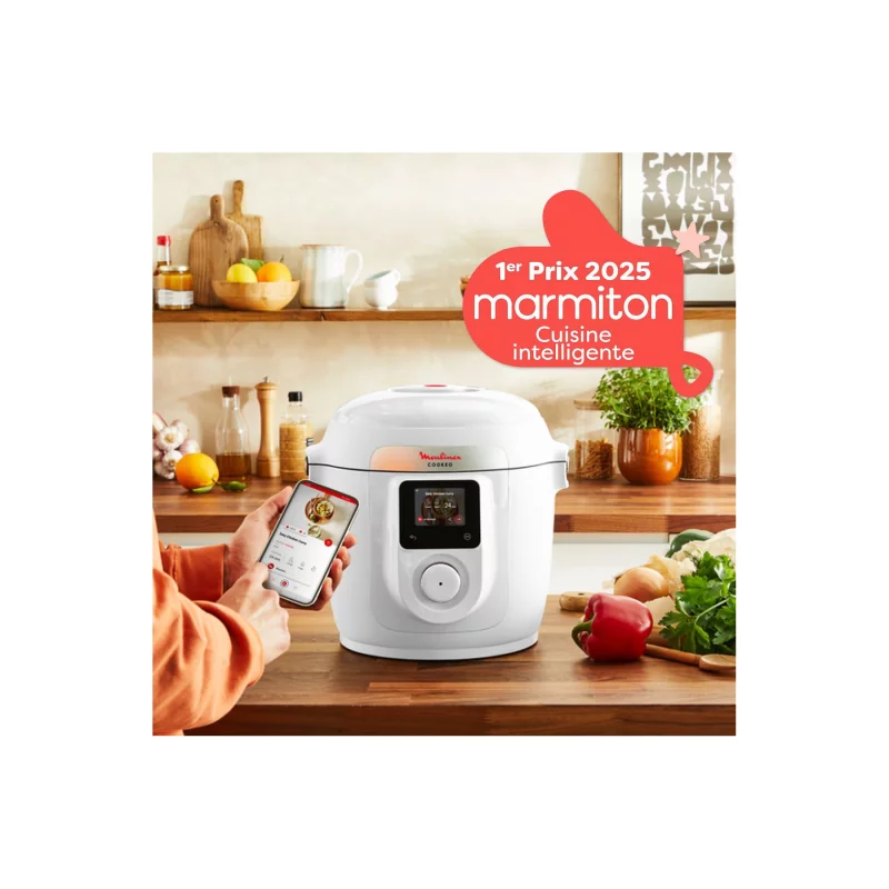 Image : MOULINEX Cookeo YY5855FB WIFI 9-EN-1