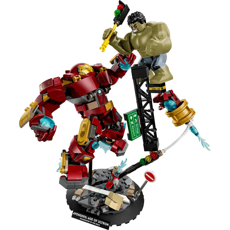 Image : LEGO 76343 Le combat légendaire entre Hulkbuster et Hulk Marvel