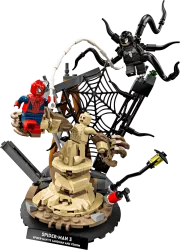 LEGO 76334 Le combat légendaire entre Spider-Man et Sandman Marvel