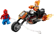 LEGO 76335 Spider-Man et sa moto contre Ghost Rider Marvel