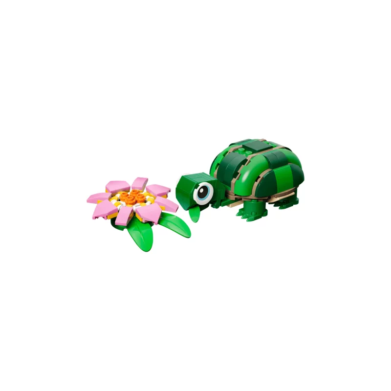 Image : LEGO 31377 La tortue et la fleur de nénuphar Creator