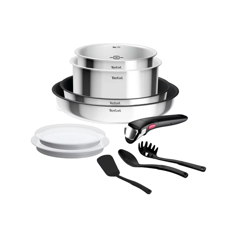 Image : TEFAL Ingenio Emotion 10pcs - Batterie de cuisine