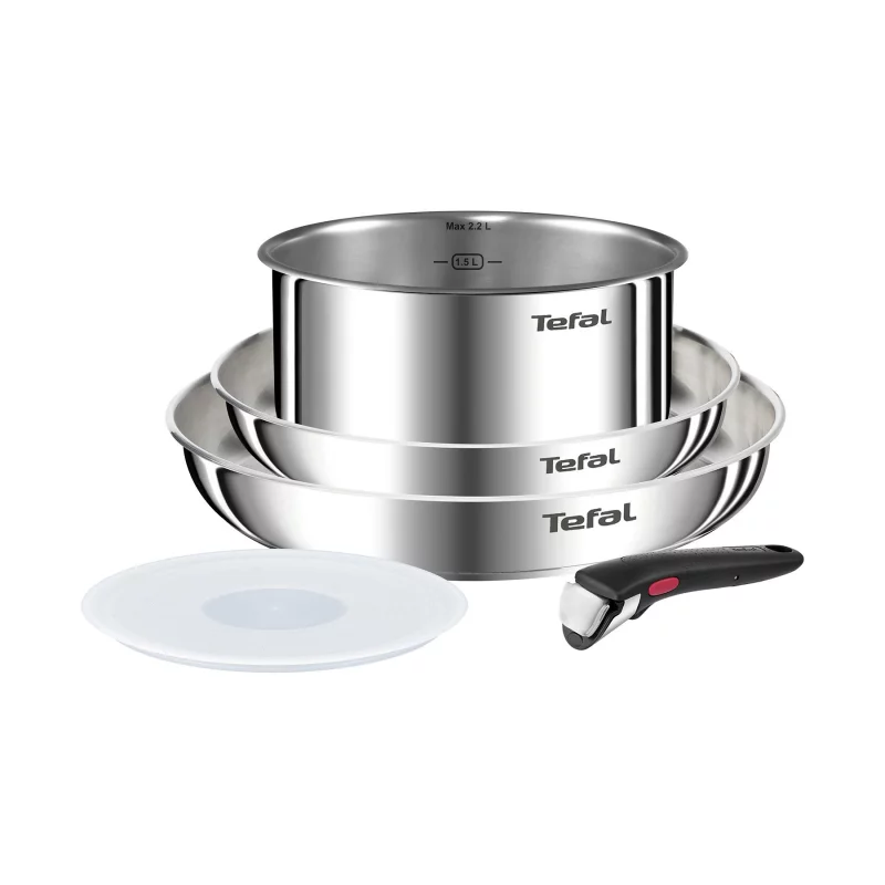 Image : TEFAL Ingenio Emotion 5 pcs - Batterie de cuisine