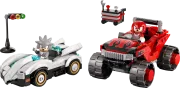 LEGO 77118 La voiture de Silver contre le Monster Truck de Knuckles Sonic
