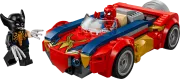 LEGO 76336 Spider-Man et sa voiture contre Wolverine vénomisé Marvel