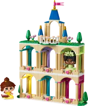 LEGO 43291 Belle et Tiana miniatures avec un château Disney Princess