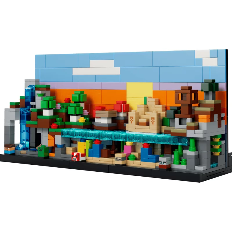 Image : LEGO 21589 Mini biomes Minecraft