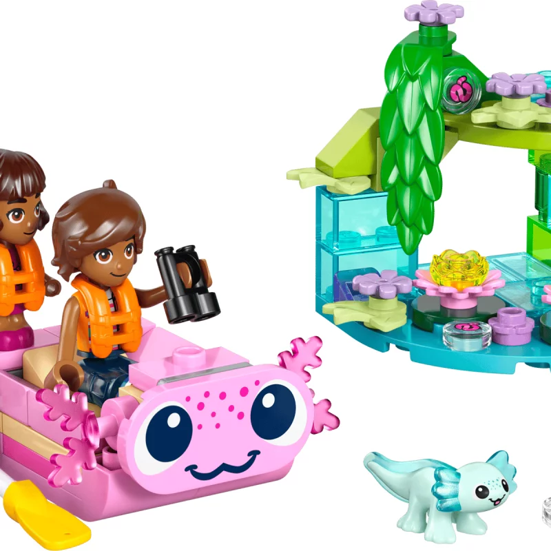 Image : LEGO 42681 Le bateau d'aventures axolotl Friends