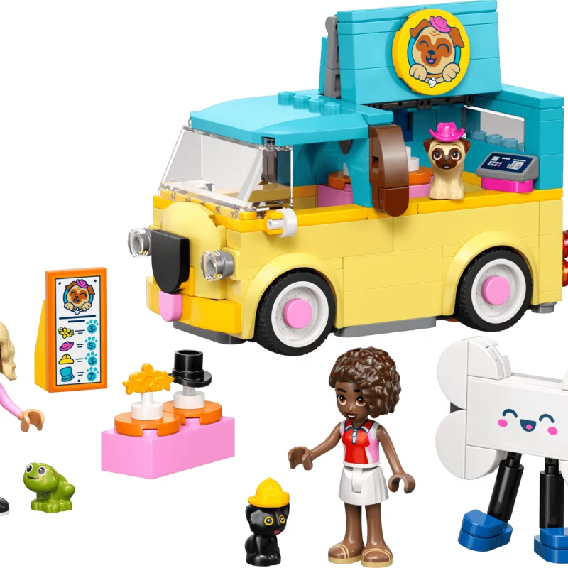 Image : LEGO 42678 Le van deaccessoires pour animaux Friends