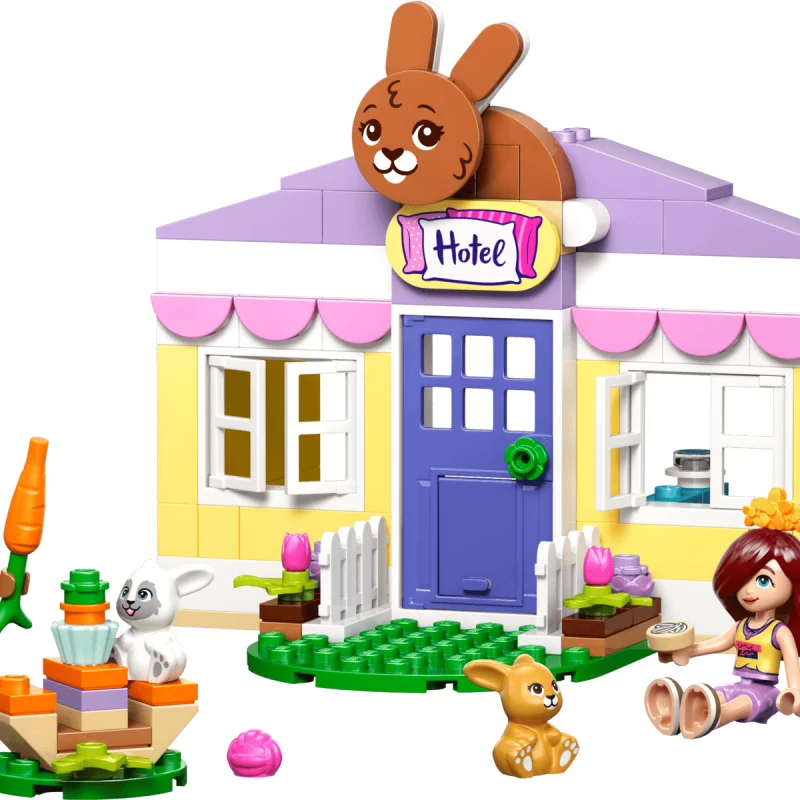Image : LEGO Friends 42679 L'hôtel des lapins de Heartlake City Friends