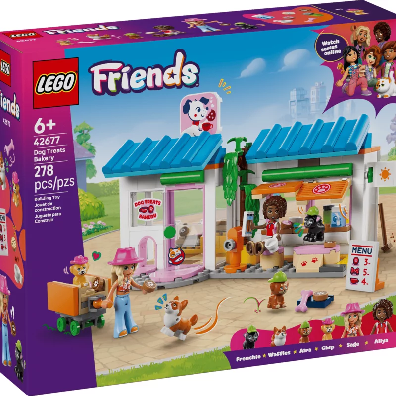 Image : LEGO 42677 La boutique de friandises pour chiens Friends