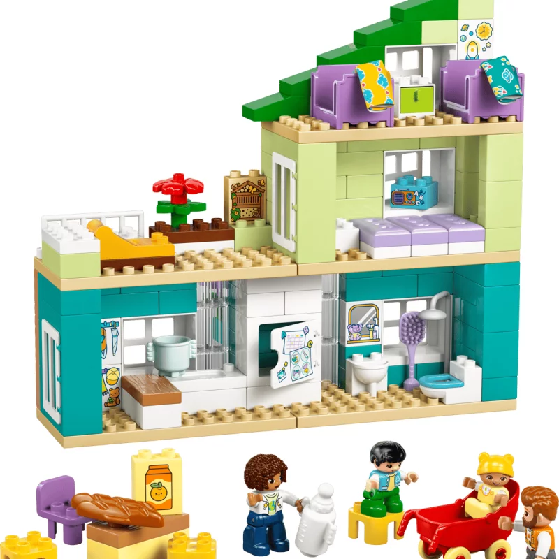 Image : LEGO DUPLO Town 10470 La maison familiale moderne 3-en-1